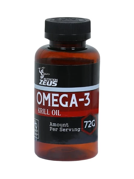 Zeus Nutrıtıon Omega-3 & Krill Oil 45 Kapsül Softjel