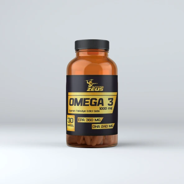 Zeus Nutrıtıon Omega-3 & Krill Oil 30 Kapsül Softjel