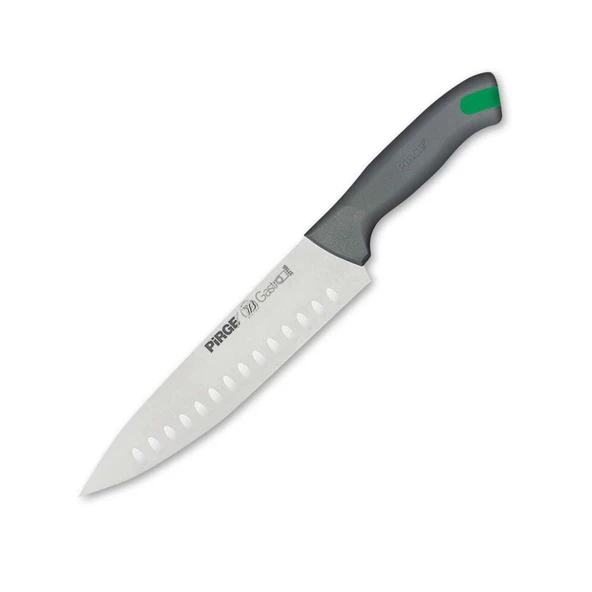 Pirge Gastro Şef Bıçağı Oluklu 21 cm Gri