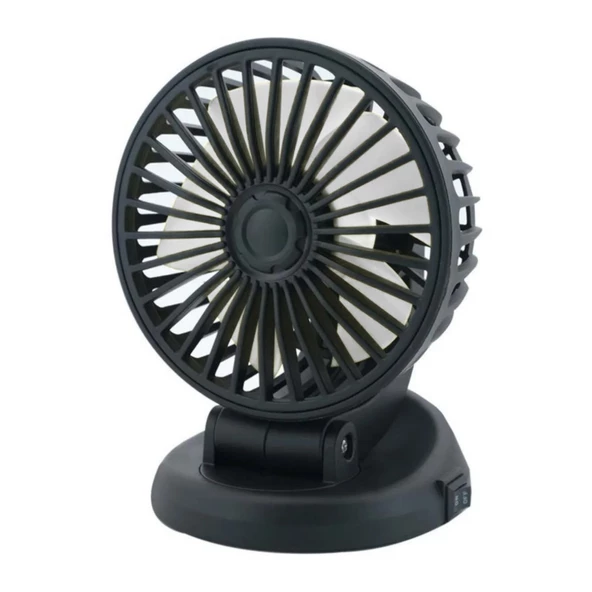 Araç Araba Otomobil Mini Vantilatör Fan Pervane Soğutucu 12V FAN20 - 2