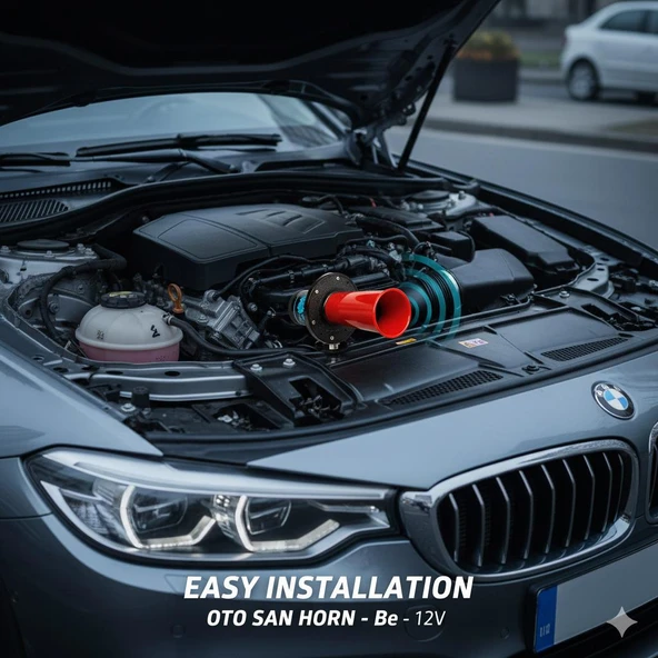 Space Premium Nostaljik Ebube Korna dahili kompresör (12V) - Resim 3