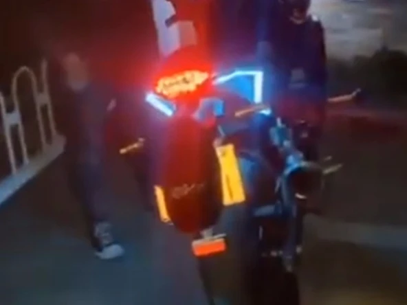 CF Moto 650 TK Motorsiklet 30 cm Kayar Led - 2
