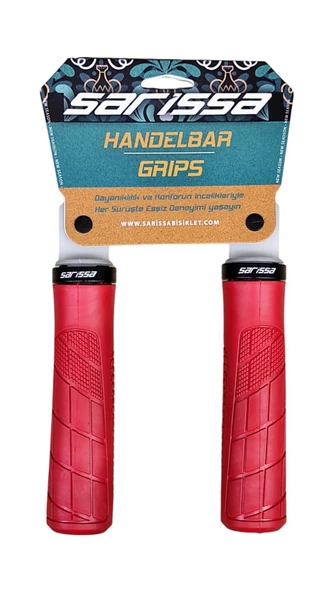 SARİSSA PVC Elcik Ergonomik Destekli Yapı Kolay Kavrama Kaymaz Vidalı Ergonomik Bisiklet Elciği - 3