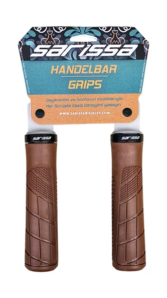SARİSSA PVC Elcik Ergonomik Destekli Yapı Kolay Kavrama Kaymaz Vidalı Ergonomik Bisiklet Elciği - 5