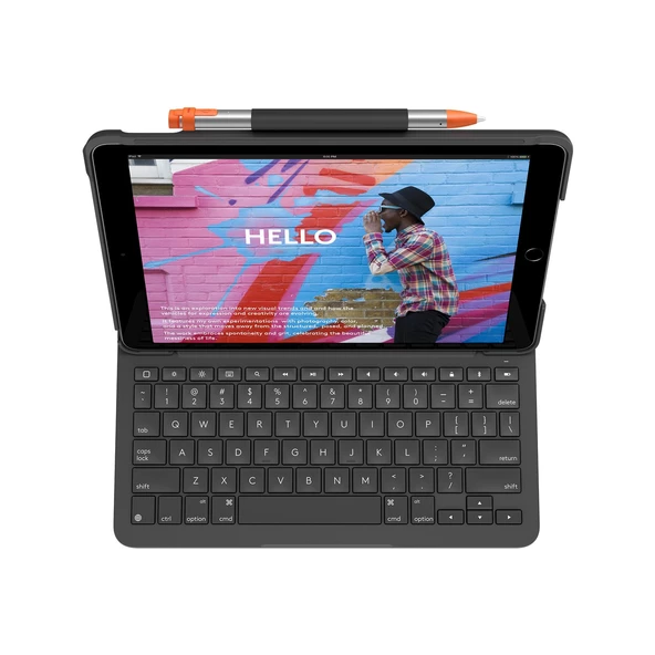 LOGITECH SLIM FOLIO - SIYAH 10.2- 7.NESIL IÇIN 920-009481 - 5