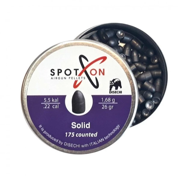 SPOT ON 5.5mm SOLİD AİRGUN PELLET