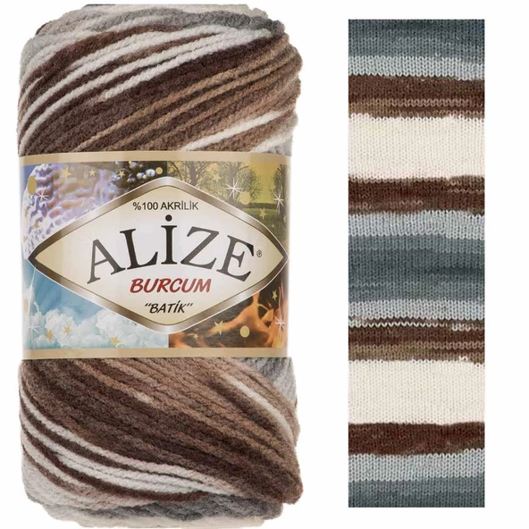 Alize Burcum Batik El Örgü İpi 5742