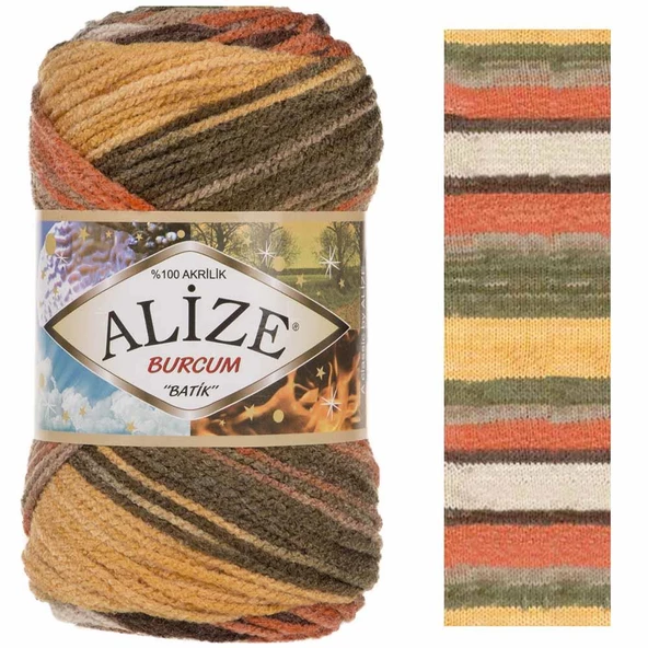 Alize Burcum Batik El Örgü İpi 6060