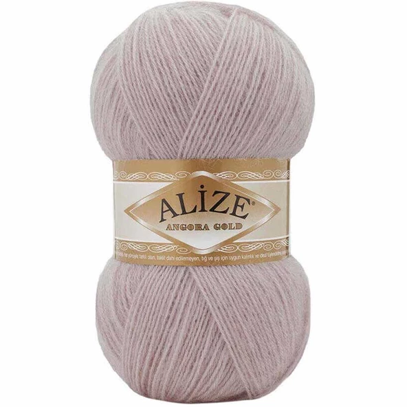 Alize Angora Gold El Örgü İpi 528 Pudra