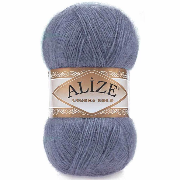 Alize Angora Gold El Örgü İpi 203 Denim Melanj