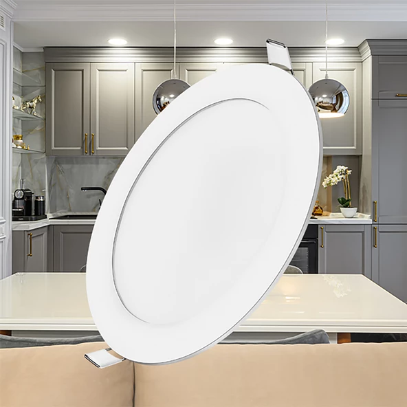 Apliqa Aplıqa 6W Panel Led Sıva Altı 4000K(Gün Işığı-Ilık Beyaz) 4" ürün görseli