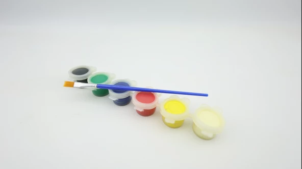 Luga Atölye Su Bazlı Akrilik Boya Ahşap Boyası Hobi Seti - 4