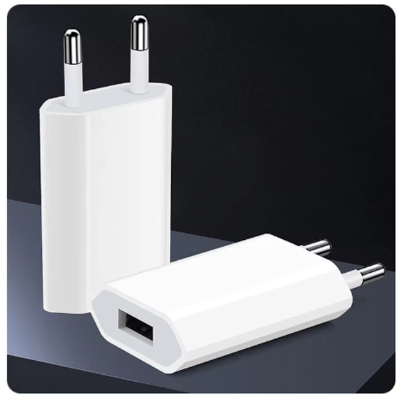 QASUL  5W Usb Iphone Girişli Güç Adaptörü