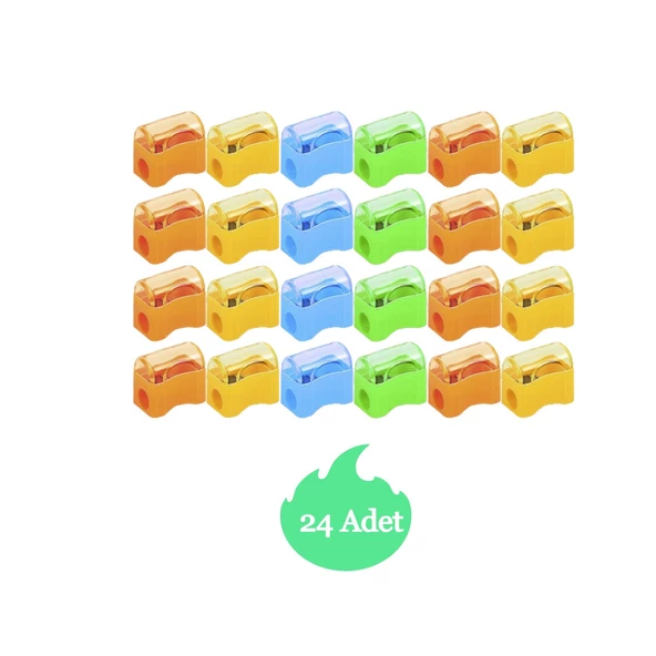 Gen-Of Kurşun Kalem Seti Kırmızı Kopya Kalemi 144 Adet Beyaz Silgi 30 Adet Kalemtıraş 24 Adet - Resim 5