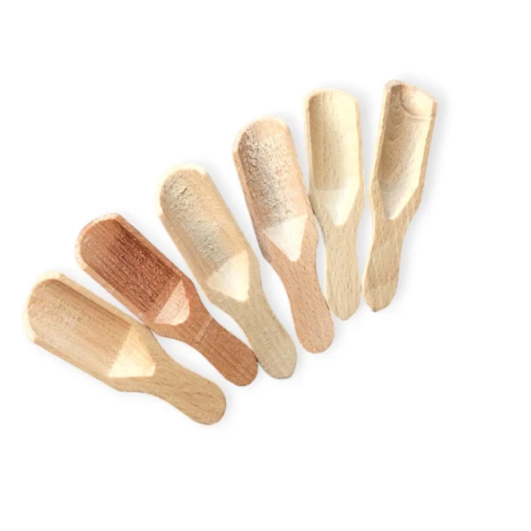 AHŞAP BAHARAT KAŞIĞI 6 LI