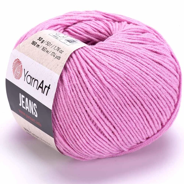 Yarnart Jeans Örgü İpi 20 Pembe