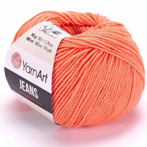 Yarnart Jeans Örgü İpi 23 Turuncu