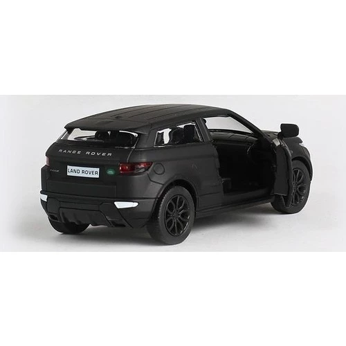 1/24 Ölçek Range Rover Evoque Model Araba - Mat Siyah - 2