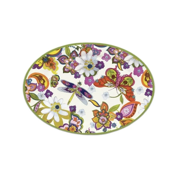 Baci Milano New Amazzonia Oval Servis Tabağı Melamin ürün görseli