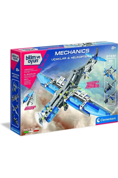 Clementoni Bilim ve Oyun: Aeroplanes And Helicopters 75028