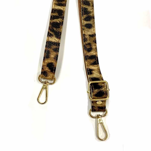 Ayarlanabilir Çanta Sapı Leopar