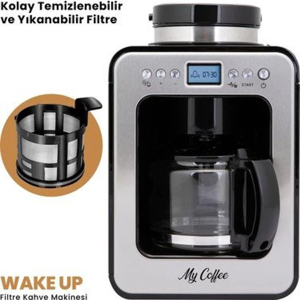 Mycoffee Mc-106 Otomatik Filtre Kahve Makinesi