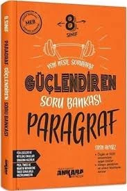 Ankara Yayıncılık 8.Sınıf Güçlendiren Matematik .. Parağraf .. Fen ..Türkçe soru bankası - 3