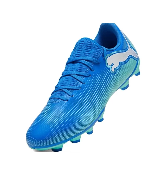 Puma Future 7 Play Fg/Ag Erkek Mavi Futbol Krampon 10793901 - Resim 5