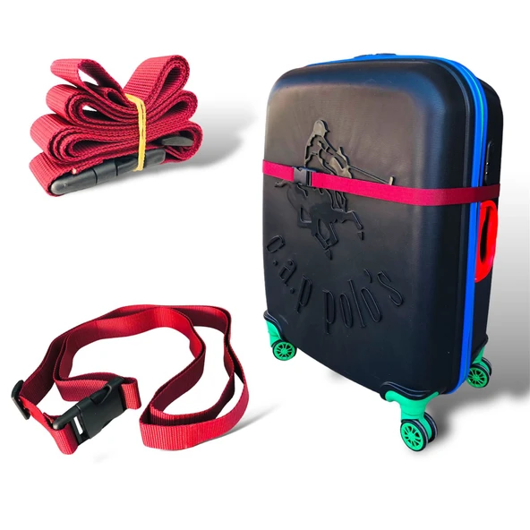 Balp 2,5 cm Valiz Bavul Emniyet Kemeri Renkli 2 Adet - Resim 2