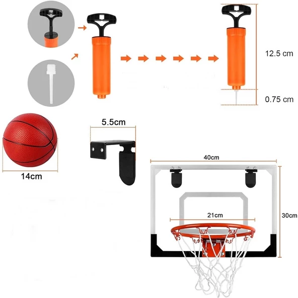 Helix Kapı Arkası Basket Potası - 2