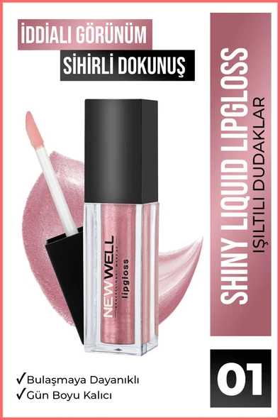 Shiny Liquid Lipstick - 01