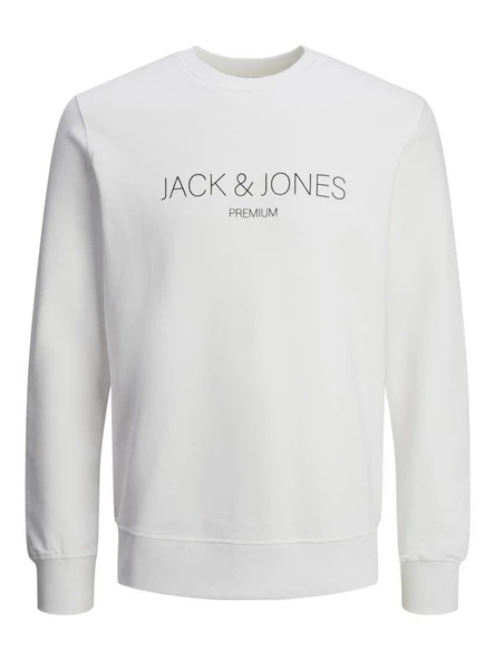 Jack Jones Blajared Bisiklet Yaka Erkek Sweat 12261873