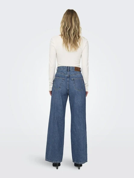 Only Hope Ex Hw Wıde Kadın Jean Pantolo 15222046 - Resim 4