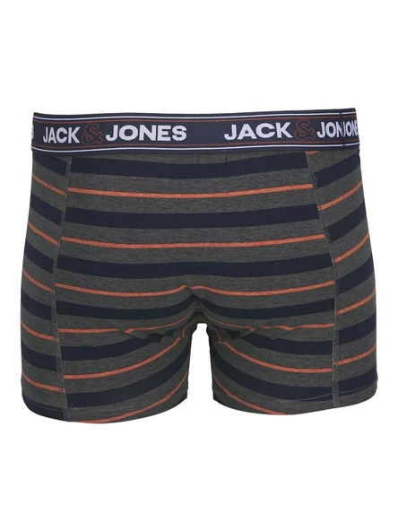 Jack Jones John 3 Lü Paket Erkek Boxer 12260059 - 5