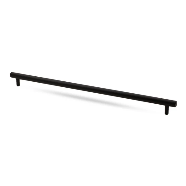 Mobilya Çekmece Dolap Kapak Kulpu Kulbu 320 mm Mat Siyah Metal Kulp - 5