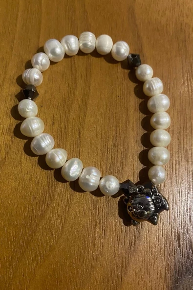 Çİn Takvimi Burçları Çharm İnci Doğal Taş Bileklik Hand Made El İşi Feng Shui Ejderha Yılı Koruyucu Hayvan Tiger Kaplan - 3