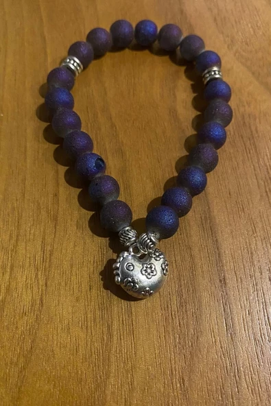 Çİn Takvimi Burçları Çharm Titanyum Doğal Taş Bileklik Hand Made El İşi Feng Shui Ejderha Yılı Koruyucu Hayvan Horoz Roo - 5