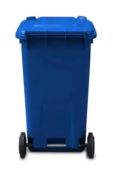 MCK   MAVİ Plastik Çöp Konteyneri 240 Litre Konteyner - A+ Isıya Karşı Dayanıklı Malzeme - Mavi - 3