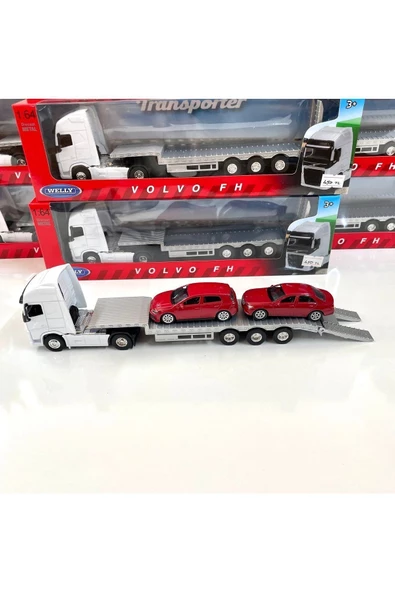 Volvo FH Taşıyıcı Tır 1/64 Ölçek - Resim 3