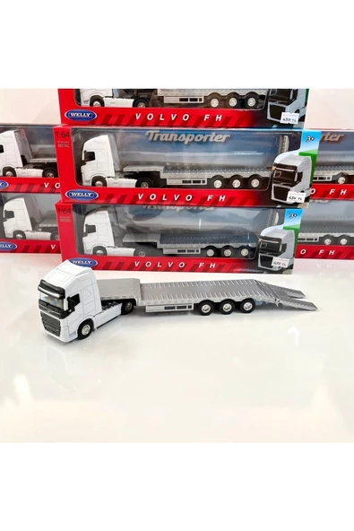 Volvo FH Taşıyıcı Tır 1/64 Ölçek - Resim 7