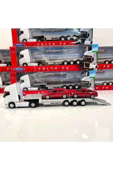 Volvo FH Taşıyıcı Tır 1/64 Ölçek - Resim 4