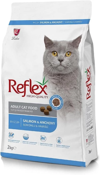 Reflex Somonlu ve Hamsili Yetişkin Kedi Maması 2 kg