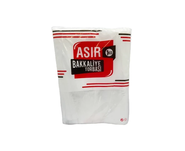 Asır Bakkaliye Torbası 23x36 (2'lik) 1Kg