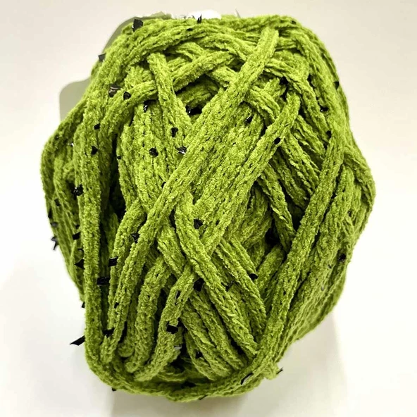 Moly Showy Örgü İpi ( 100 Gram ) Fıstık Yeşil - 2