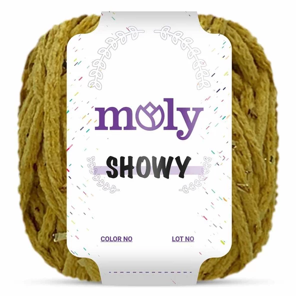 Moly Showy Örgü İpi ( 100 Gram ) Sarı - 3
