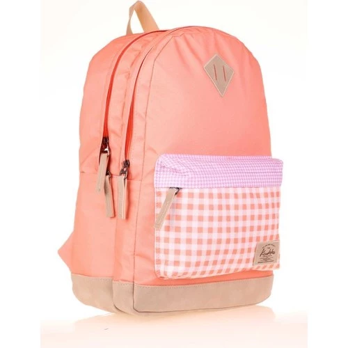 Kaukko Wıchlıght Sırt Çantası (plaıd Somon)krn-K1644 - Resim 4