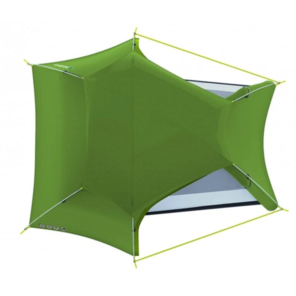 HUSKY SAWAJ TRITON YESIL 2 KISILIK CADIR - Resim 3