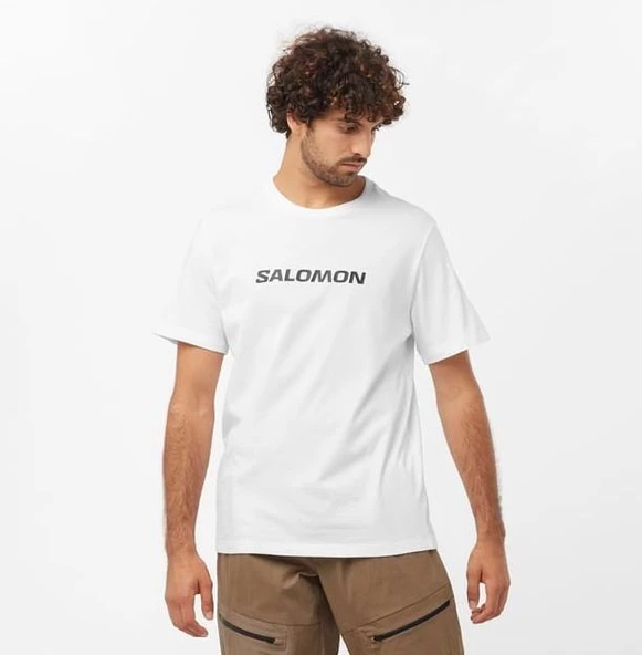 Salomon Logo Performance Erkek Koşu T-Shirt