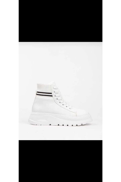 Kadın Kalın Taban Sneaker Ayakkabı - 6