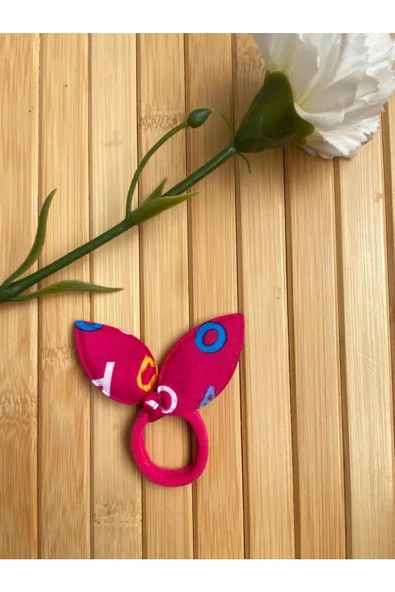 Stopper Abc Desen Tavşan Kulaklı Bit Tokası - 2